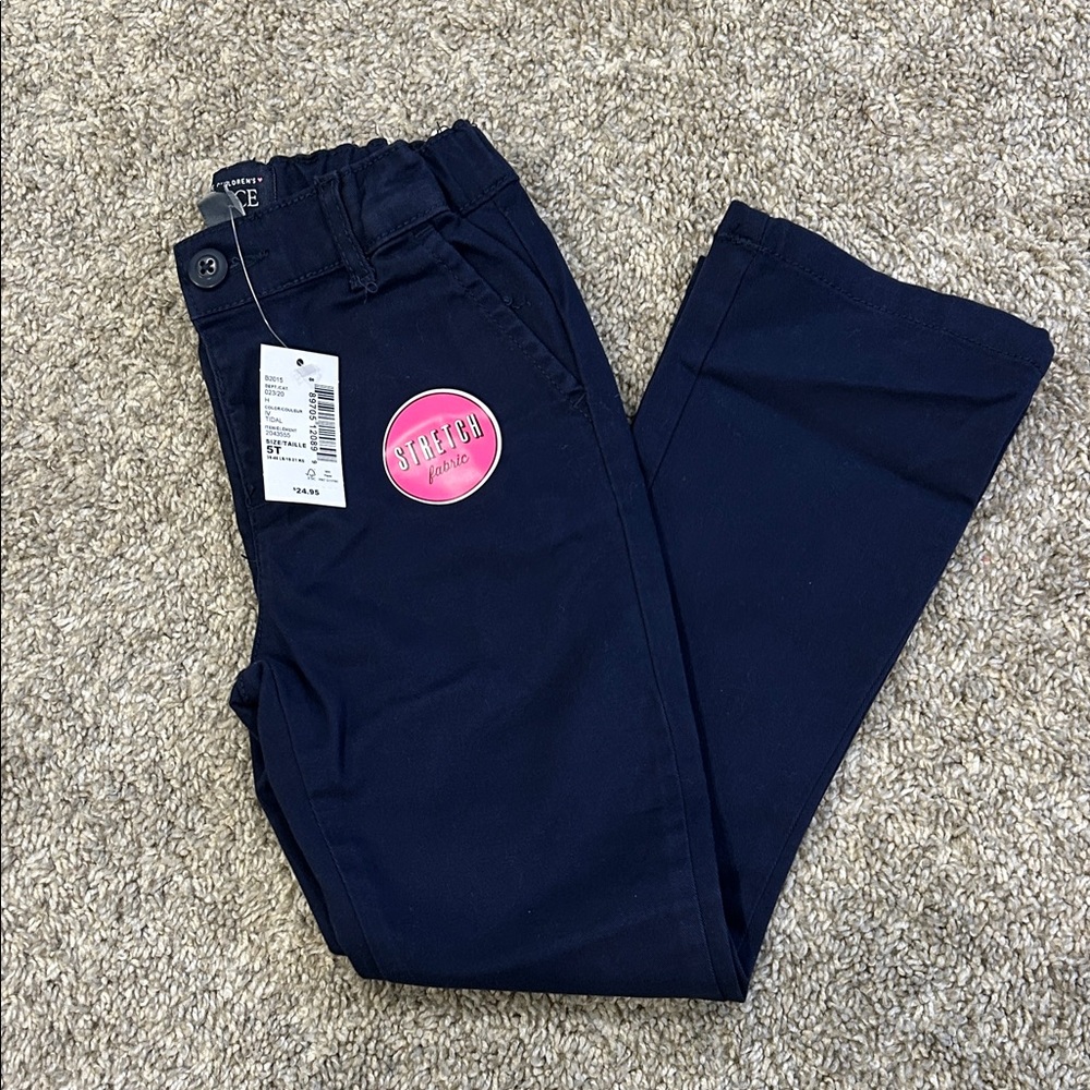 Navy Blue - Boot Cut - Chino Pants